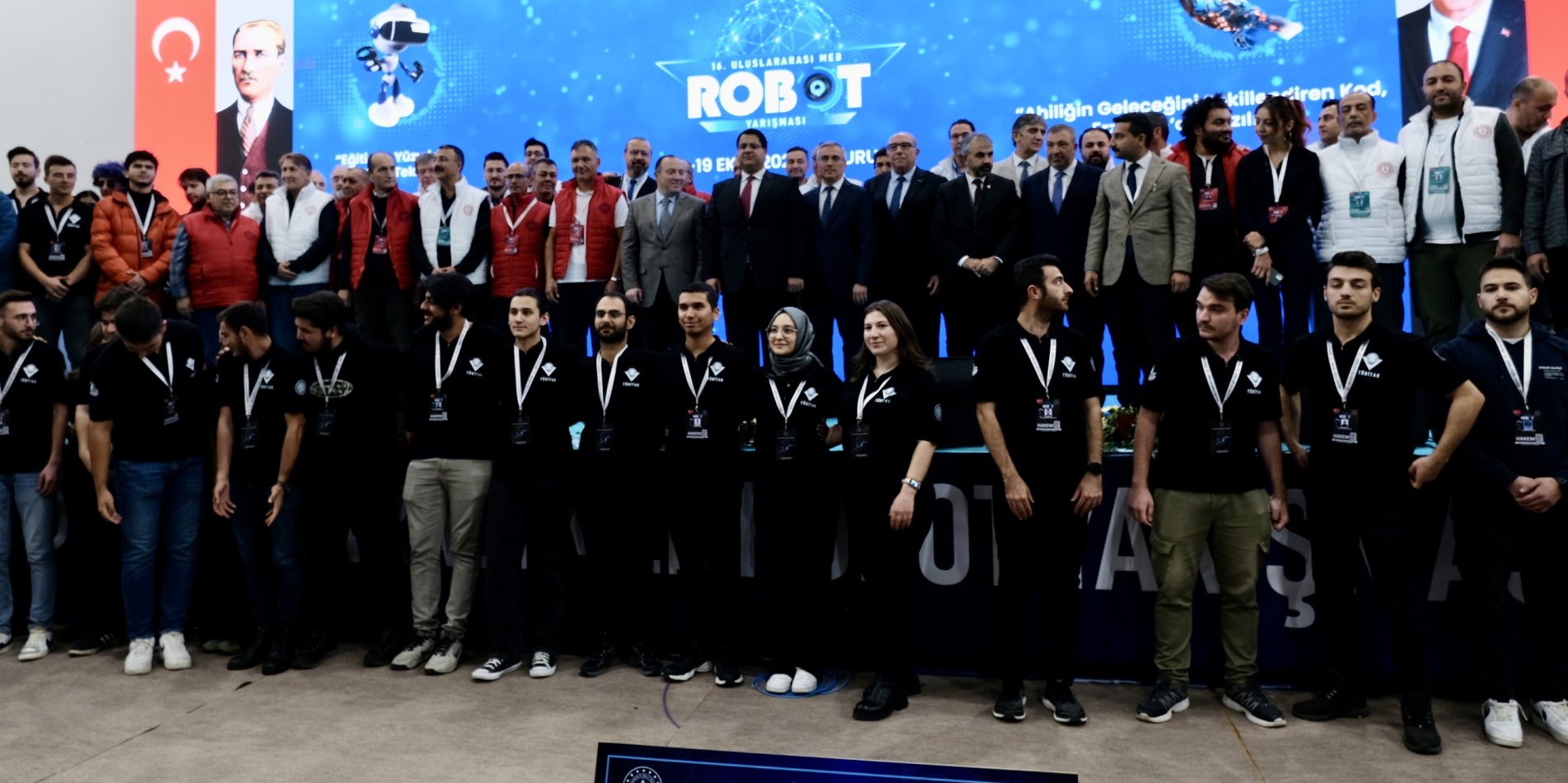 16. ULUSLARARASI MEB ROBOT YARIŞMASI'NDA ÖDÜLLER SAHİPLERİNİ BULDU